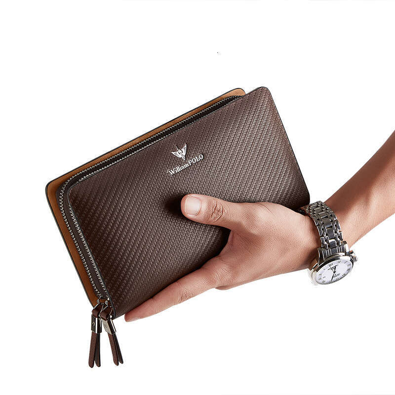 Men's High-end Clutch Bag Extra Large Capacity Handbag Business Wallet for Men