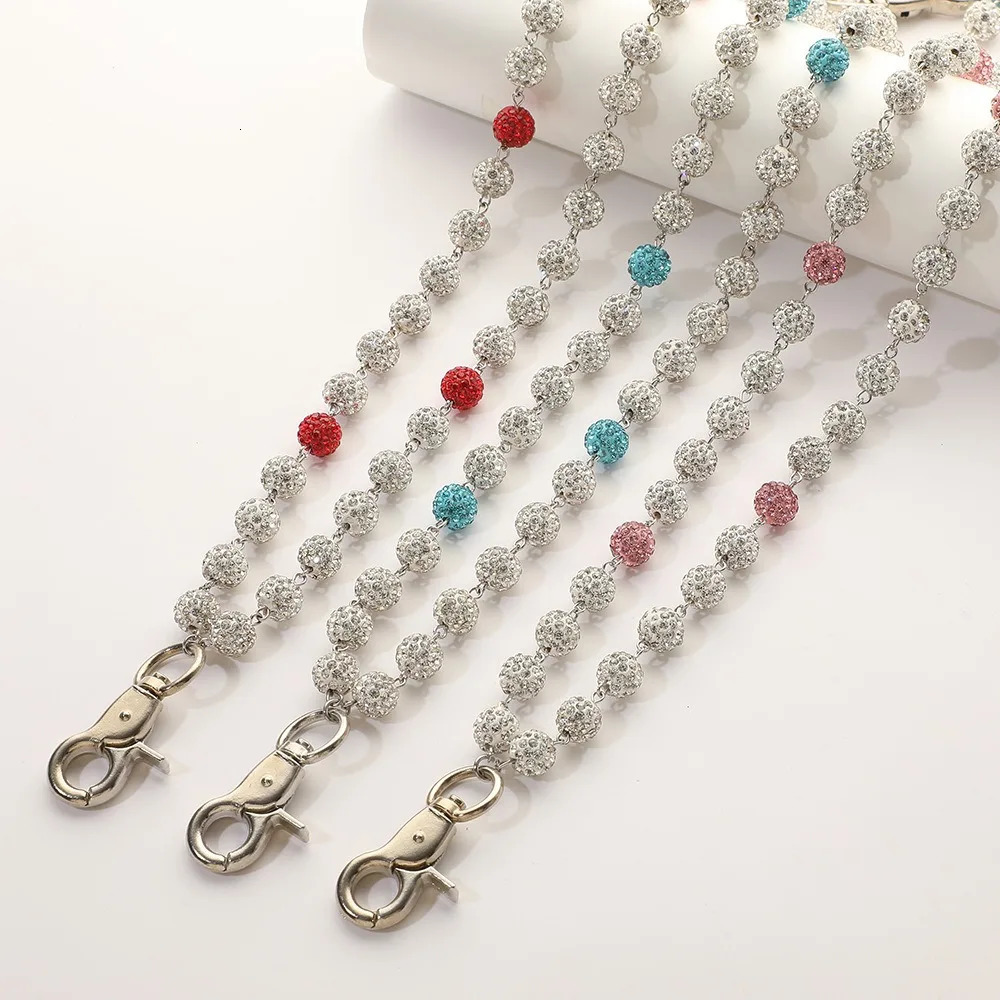 Harajuku Street Hip Hop Trousers Rhinestone Keychain Hipster Pant White Jeans Chain Rock Jewelry 251021