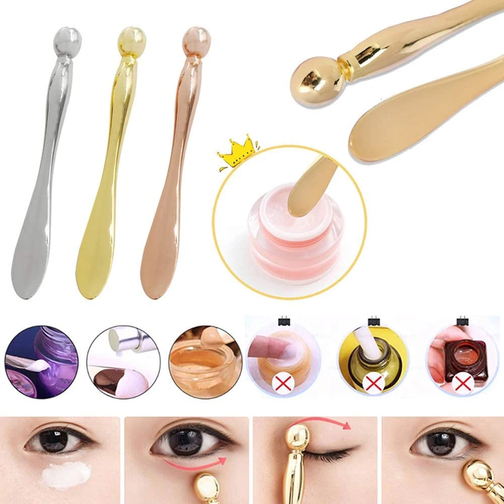 Sleep Eye Massager Mask Spoon DIY Dark Circles Eye Cream Scooping Massage Stick Beauty ToolAntiAging Soothing Eye Fatigue 251027
