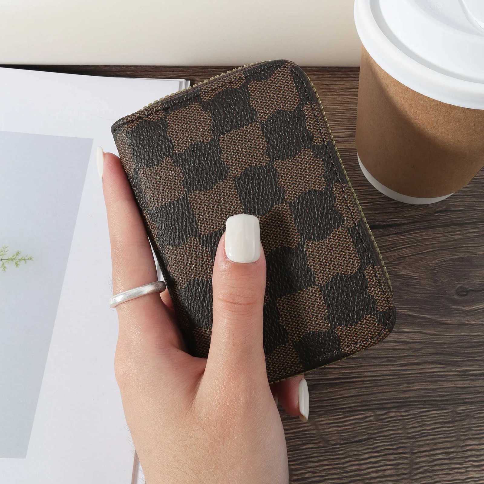 New Fi Wens Wallet Zipper Around Coin Wallet Wens Zipper Case Holder D251030