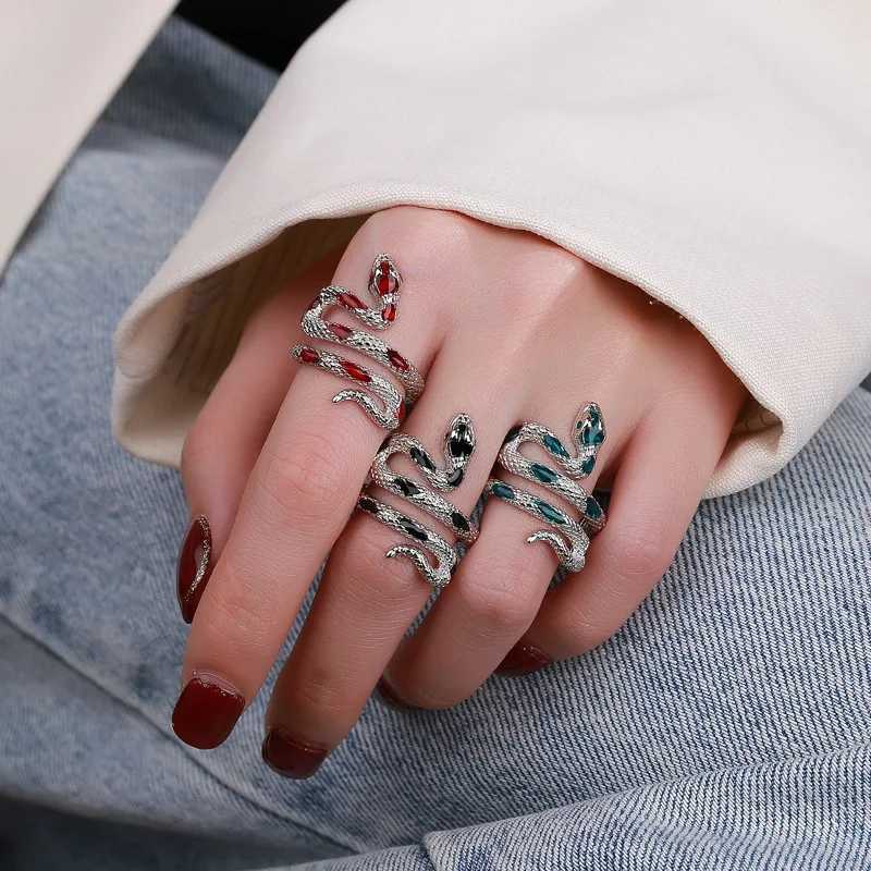 New Fashion Snake Ring Clothing Party Dance Creative Animal Ring Jewelry Accessories Party Gift W251030