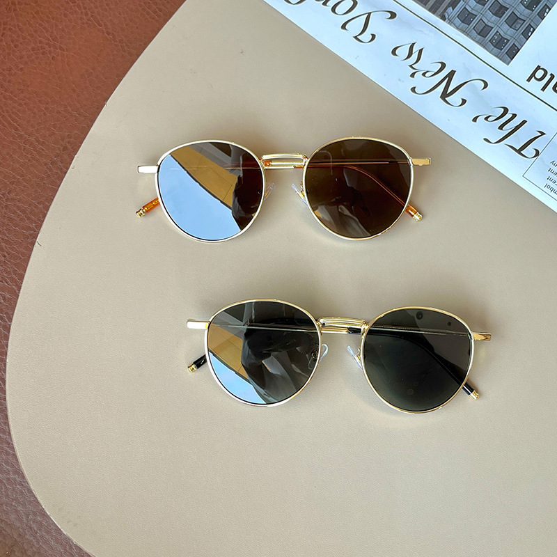 2025 Neo Vintage Circular Sunglasses Unisex Titanium Reinforced Minimalist Shields Pacific Rim Crafted