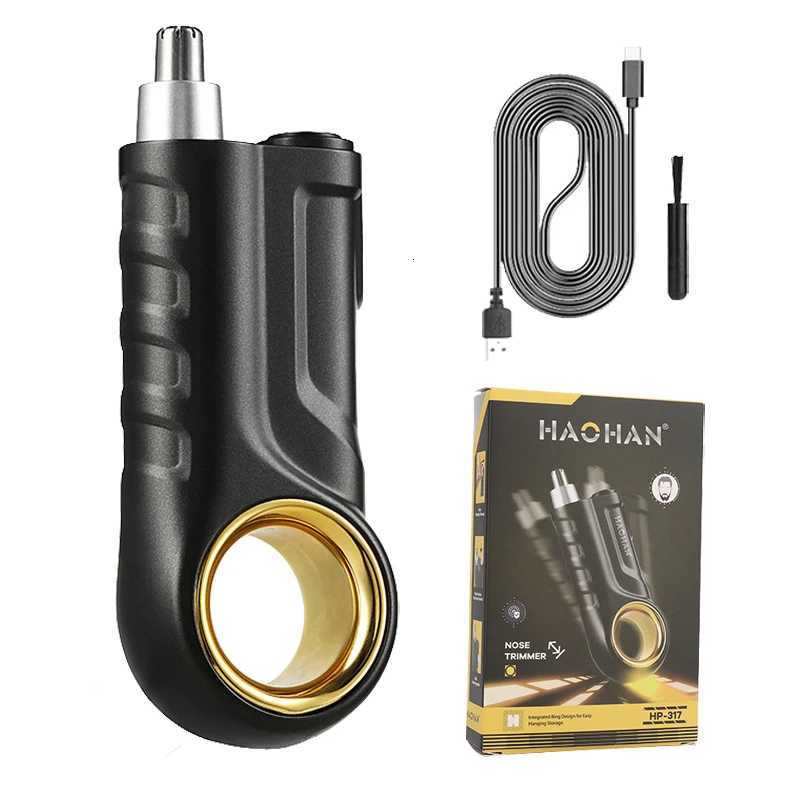 Nose Hair Trimmer USB Rechargeable Ear and Nose Hair Trimmer Male and Female Nose Hair Shaver Washing Blade M251030