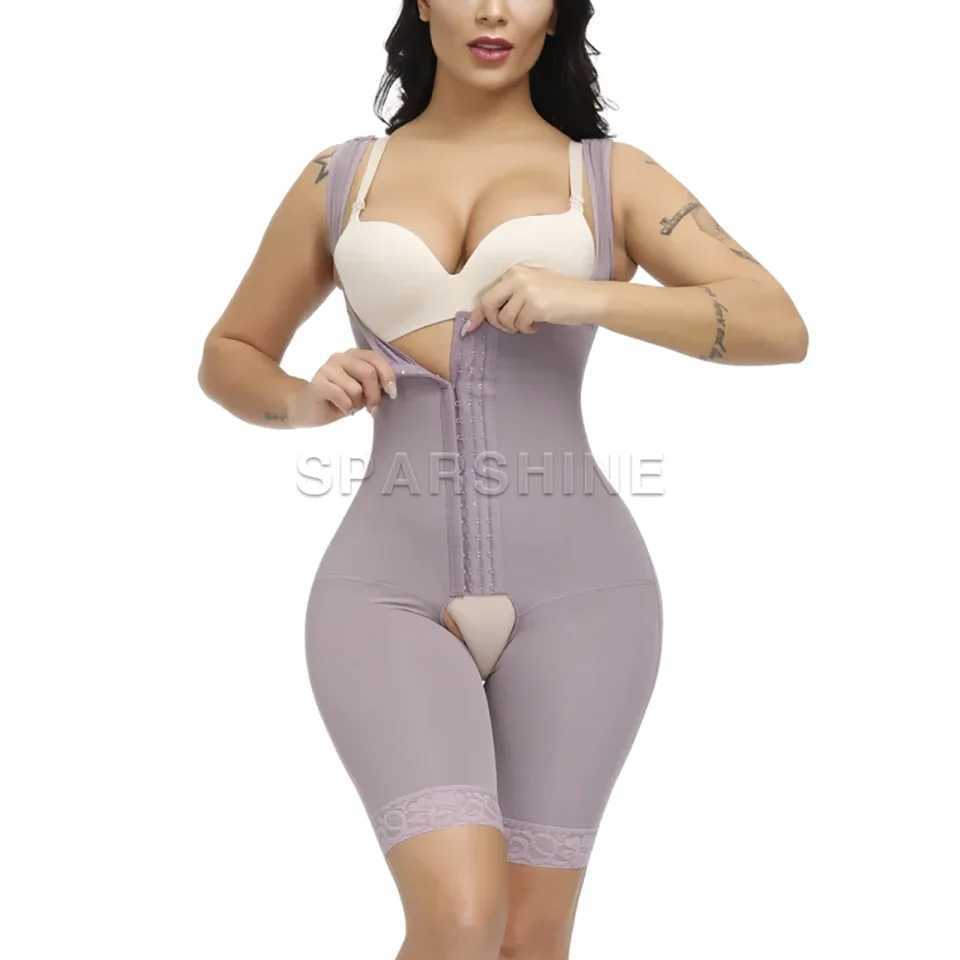 Fajas Women Full Body High Compression Abdomen Control Slimming Corset Waist Butt Lifter Flat Belly Body Shapewear L251030