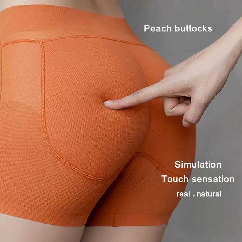 Peach Butt Natural Latex Hip Lifting Pants Fake Butt Underwear Natural Soft Beautiful Hip Cushion Rich Buttocks L251030