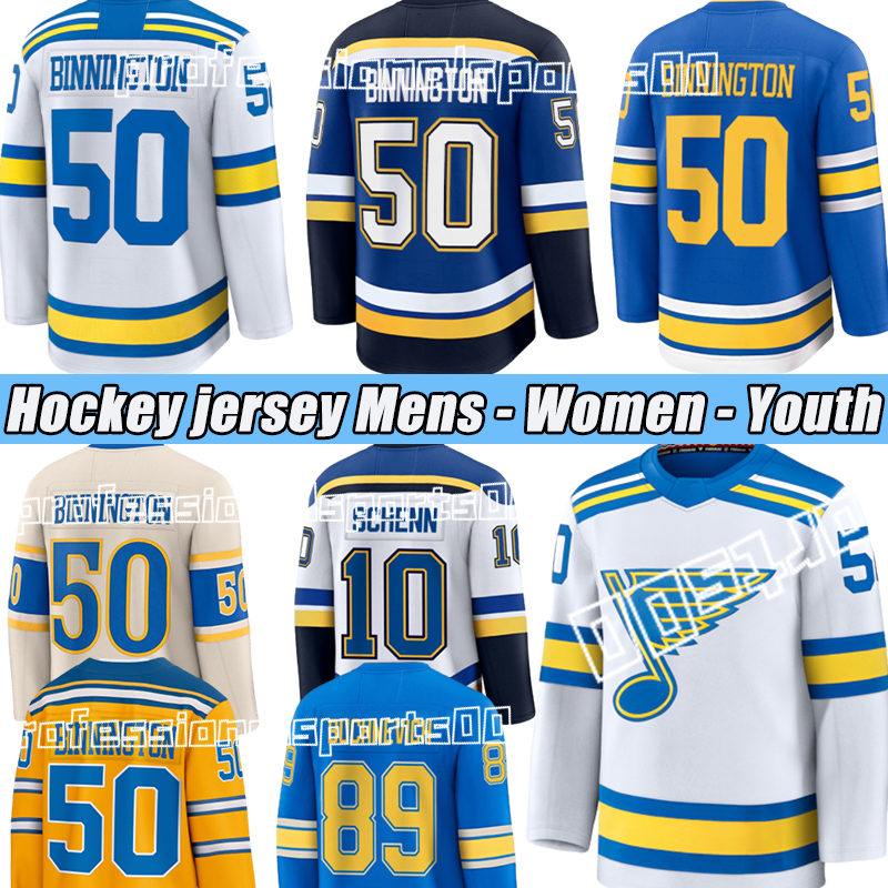 St. Louiscity Blues Jersey 18 Robert Thomas Brayden Schenn jersey Jake Neighbours saad Kyrou Binnington Colton Parayko Torey Krug Pavel Buchnevich Gretzky jerseys