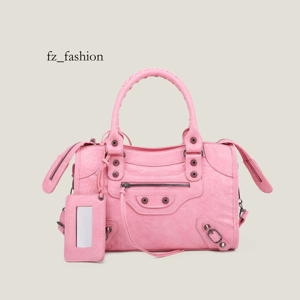 Designer Bag 2025 Vintage City Bag Women Totes Bag Motorcycle Shoulder Bags Designers Genuine Leather Crossbody Clutch Wallet Purse Pochette Retro Top Quality Ab2