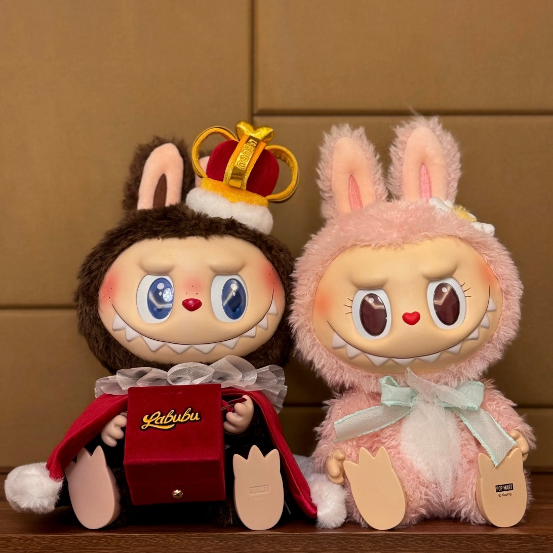 The Monsters 38Cm Big Labubu Doll Vans Jump For Joy Fall In Wild Let's Checkmate Dress Be Latte Time To Chill Mokoko Close To Sweet Pronounce Vin