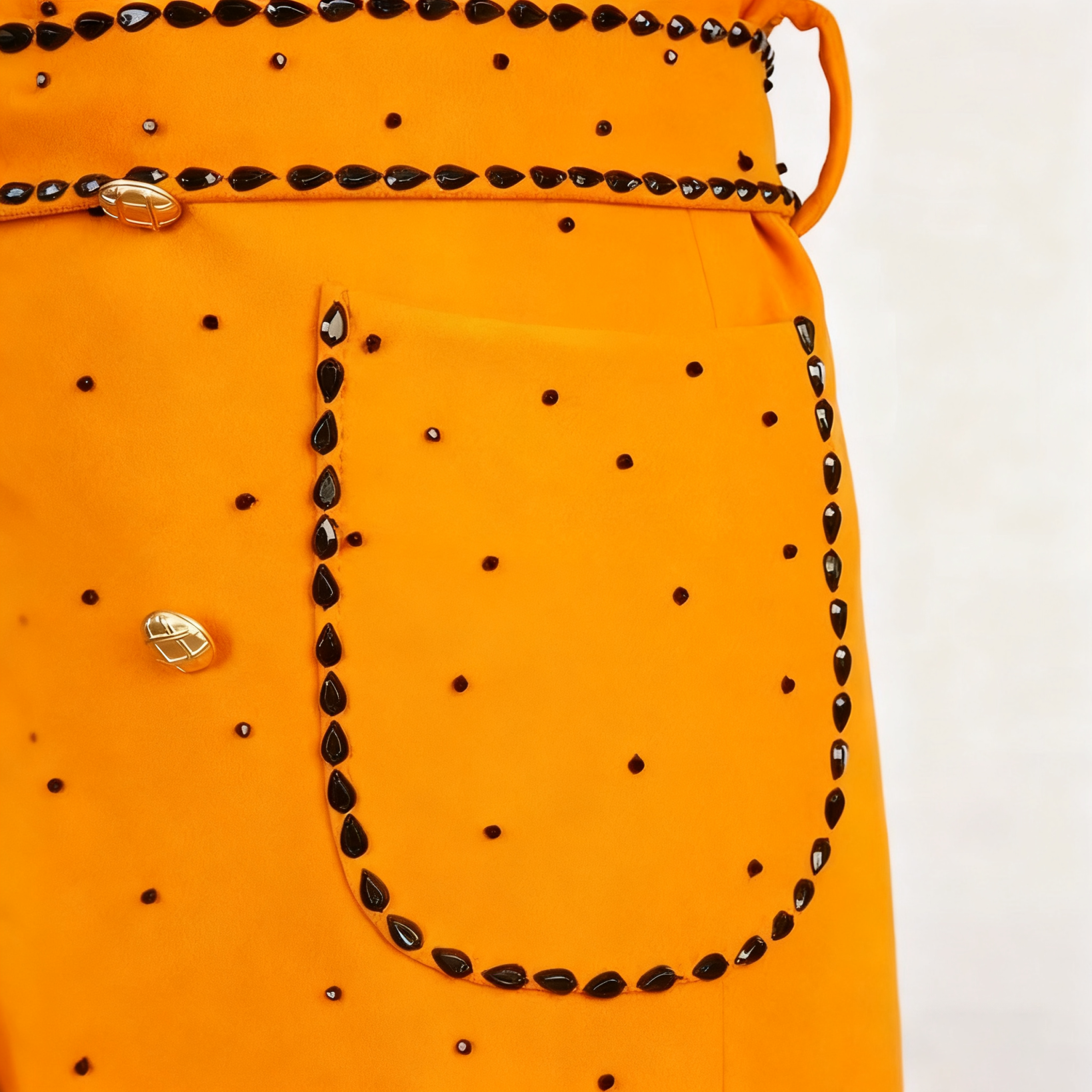 Luxury Men Overcoat 1 Piece Double-Breasted Long Coat Crystal Beading Celebrity Gowns Men's Stage Special Occasion Warm Customized