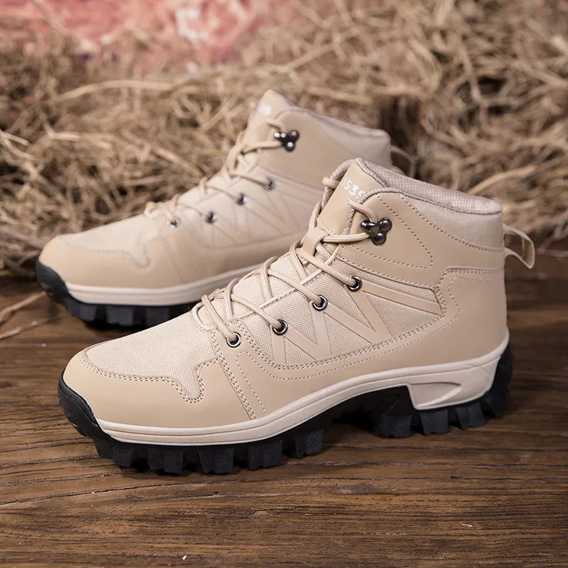 2025 New Men's & Women's Hiking Shoes - Outdoor Trekking Shoes for Travel Waterproof Skid-proof Sports Breathable Ankle Support