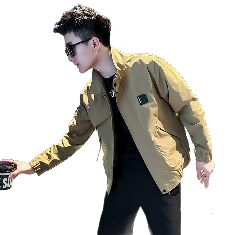 American Style Workwear Jacket For Men Spring And Autumn Designer Coat Trendy Casual Cool Jacket Men's Clothing 2025 New Men's Jacket Top