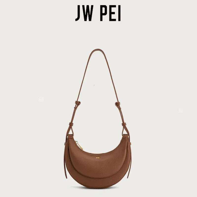 Designer Bags JW PEI Half Moon Crossbody Commuter Niche Women's Exquisite Underarm Bag Hot Selling