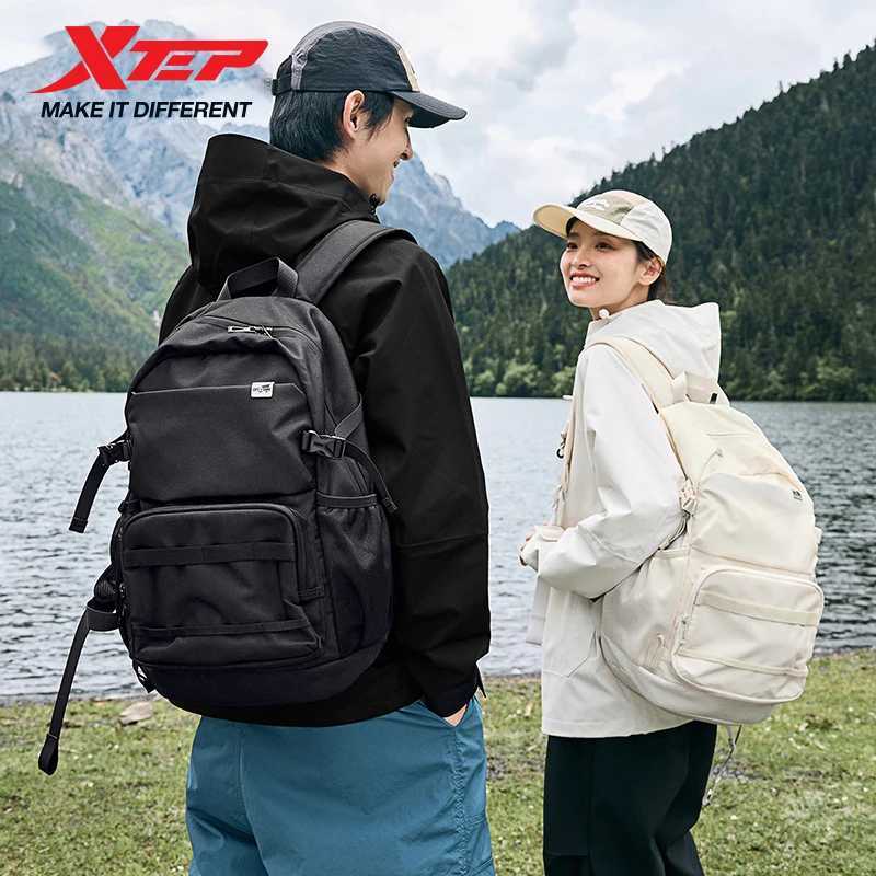 Xtep Backpack For Men And Women 2025 New Spring Couple Large Capacity Backpack Outdoor Mountaineering Backpack 875137110018 H251029
