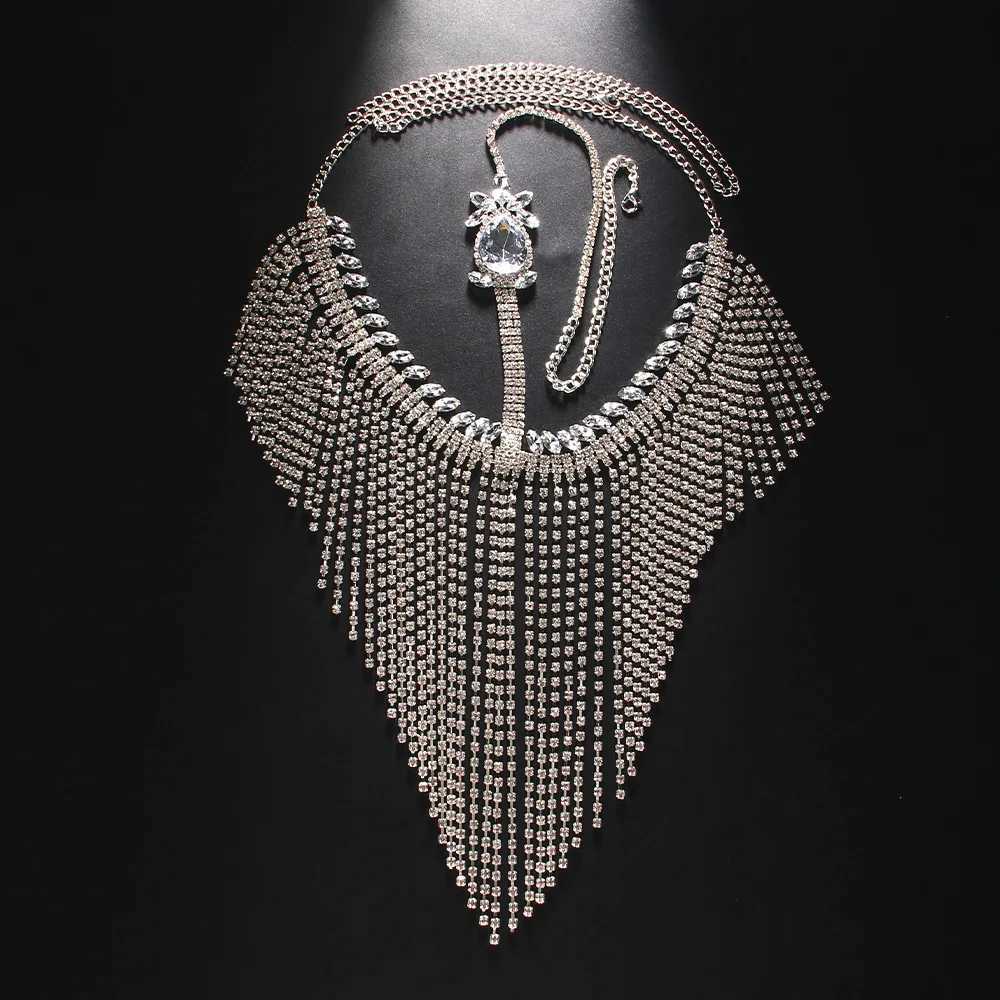 Fashion Crystal Face Chain Tassel Mask for Women Headwear Veil New Masquerade Dance Party Costume Sexy Face Accessories JewelryW251029
