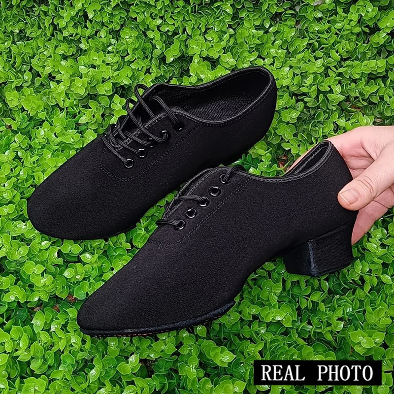 Jazz modern dance shoes women dance sneakers for girls ladies ballroom dance shoes women with close toe 35cm Heels 251023