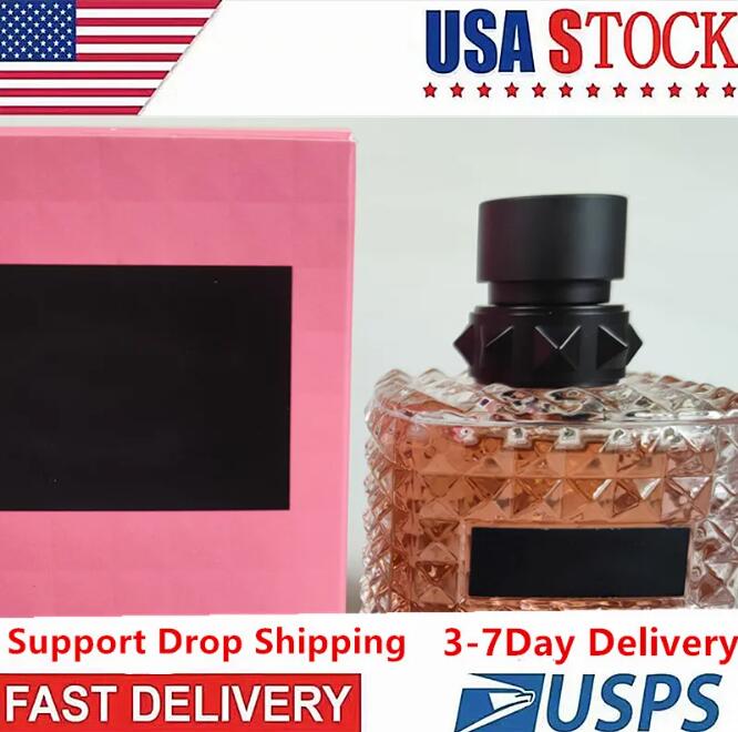 Born in Roma Fragrances Parfum Intense 100ml Eau De Parfum Toilette Uomo Ivory Coral Fantasy Donna Man Women Cologne EDP EDT Spray d'odeur longue