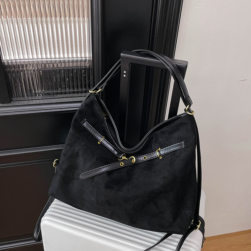 2025 Spring New Women's Fashion Large Capacity Synthetic Leather Handbag, Casual Simple Classic Work Shoulder Bag, Student Fashion Crossbody Bag