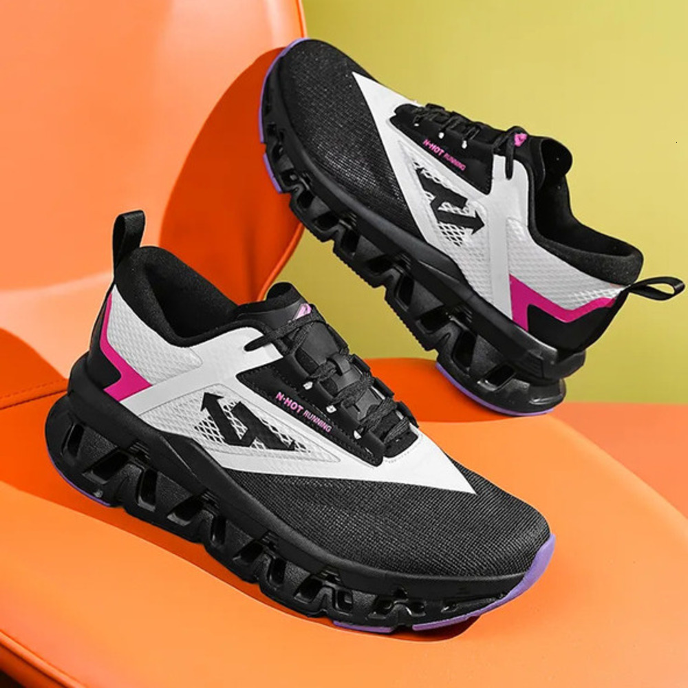 NHOT Shoes 2025 Men's Breathable Mesh Running Shoes, Versatile for Spring, Autumn and Summer Casual Wear, Anti - Slip and Comfortable