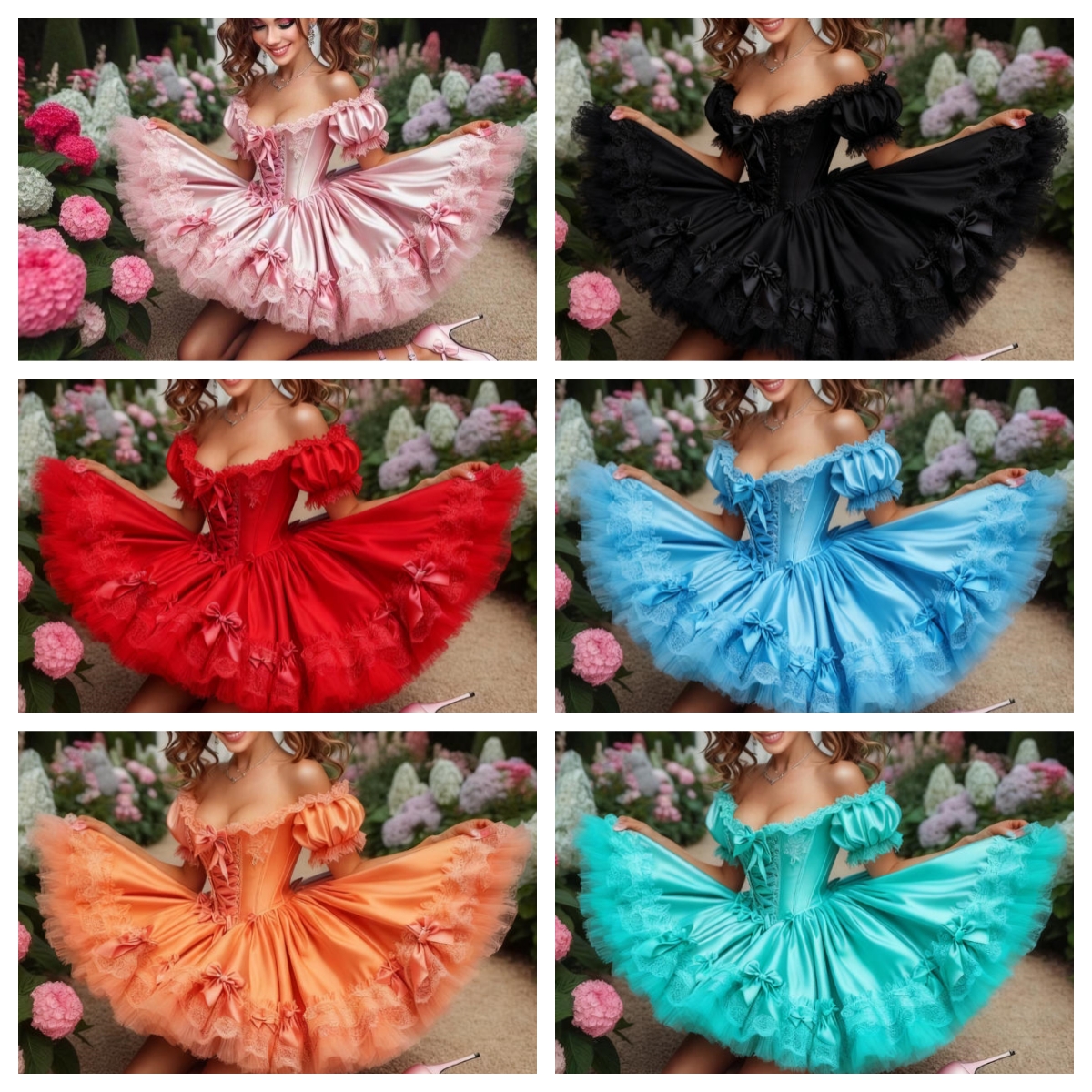 Chic Pink Lolita Cosplay Prom Dresses Bow Lace Appliques Off Shoulder Short Corset Birthday Party Gown Customized Mini Homecoming Dress