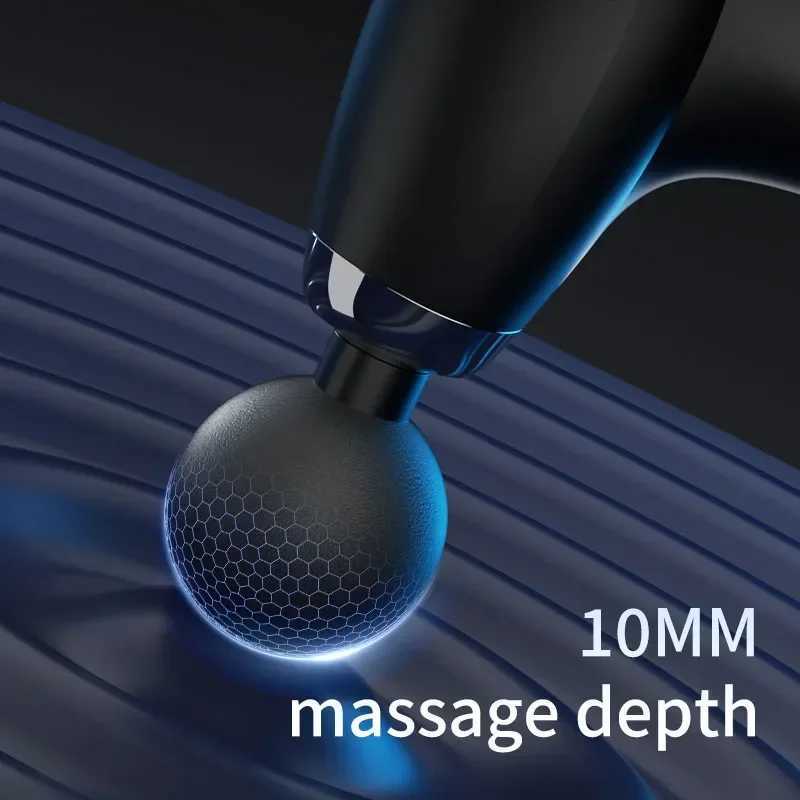 Mulit functional fascia gun with Extended Handle Percussion Back Massager for muscle relaxation Back Waist Body Massage J251030