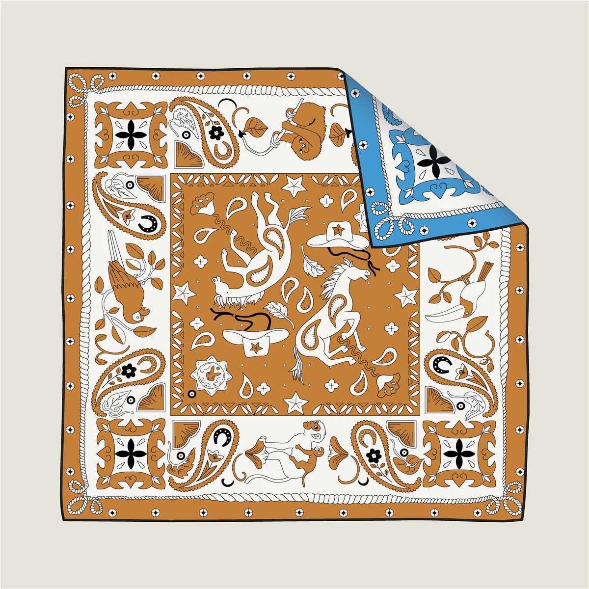 9090cm Hijab Scarf Women Summer Fashion Designer Twosided Twill Sunscreen Shawl Kerchief Square Silk Scarfs Neck HeadscarfW251029