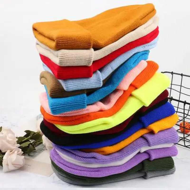 Winter Hats for Women Men Beanies Knitted Solid Cute Hat Girls Autumn Female Beanie Caps Warmer Bonnet Ladies Casual CapXJ251030