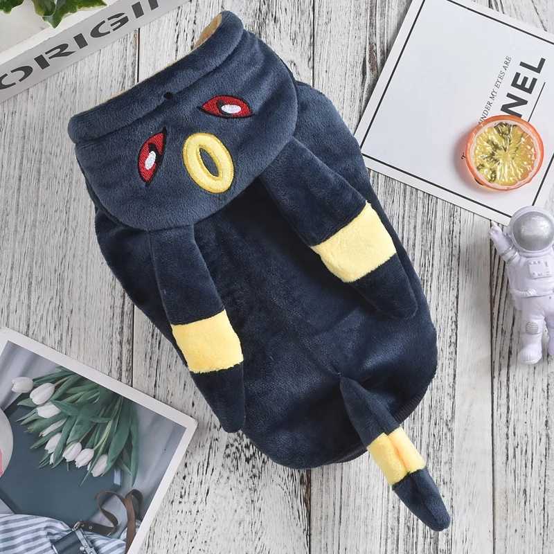 XS5XL Black Halloween Costume For Small Medium Dogs Pet Hoodie Fleece Thick Warm Autumn Winter French Bulldog Dachshund Garment C251030