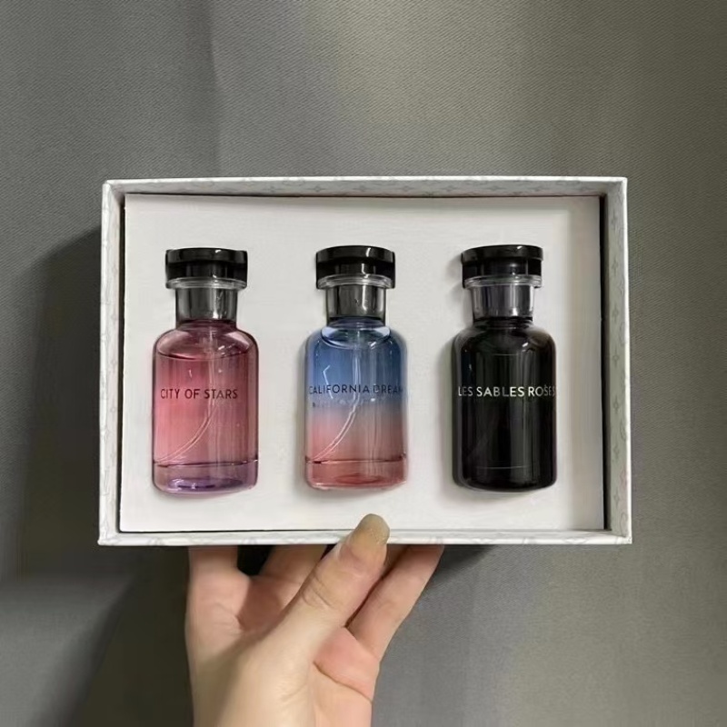 Cologne Gulong Designer Men's Fantasy Chinese Sample Four Piece Set 4X30ml Gift Box Light Essence Floral Fragrance Lasting Perfume