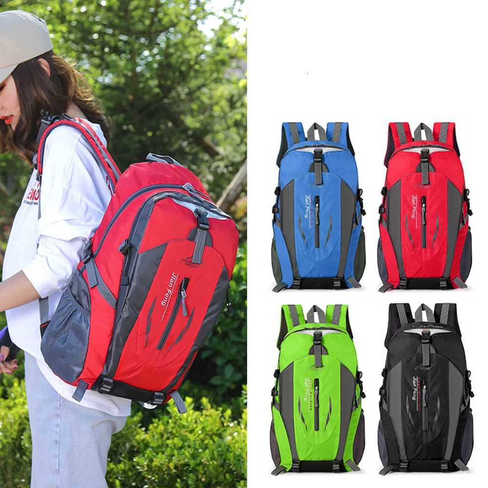 1Pcs Large Capacity 40L Hiking Backpack Lightweight Waterproof Foldable Outdoor Camping Trekking Travel Bagpack H251029
