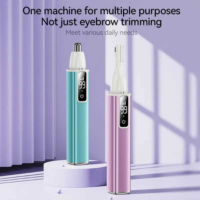 Electric Nose Hair Trimmer High Speed Motor Hair Remover Lips Eyebrows Razor Portable Clipper Trimmer For Men and Women M251030