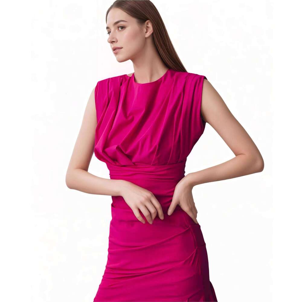 2025 Clothing Color Ruffled Christmas Casual Dress prom