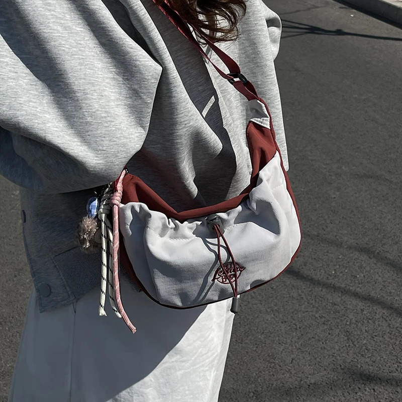 Large Capaci Canvas oulder Crossbody Bag for Women Dumpling ape Foldable Summer Sle Bag Casual Faion 251029