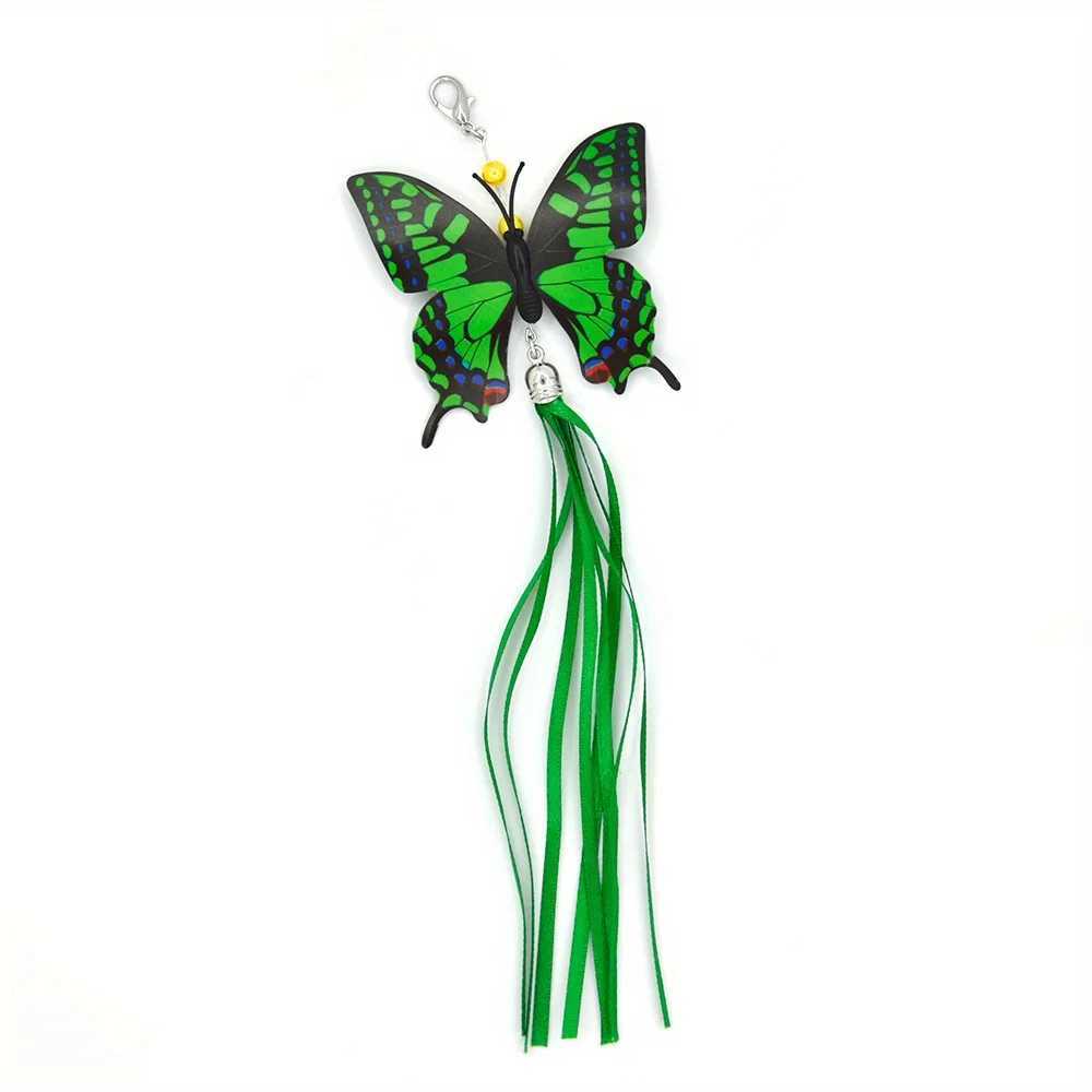 7 Pack Interactive Cat Toy Funny Simulation Feather with Bell Cat Stick Toy for Kitten Playing Teaser Wand Toy Pet Cats Supplies S251029