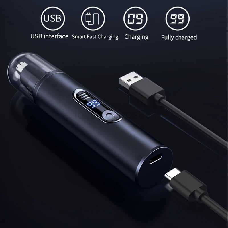 Mini Pocket Nose Hair Trimmer Painless Clipper Nose Ears Hair Eyebrow Waterproof Portable Trimmer For Men Women Face Hair Clean Z251030