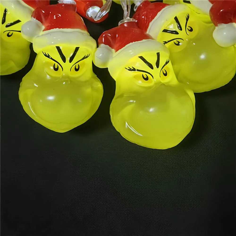 2024 Christmas LED Lights String Lights Decorations for Tree Home Garden Indoor Outdoor Beads Halloween Day Holiday Decorations C251030