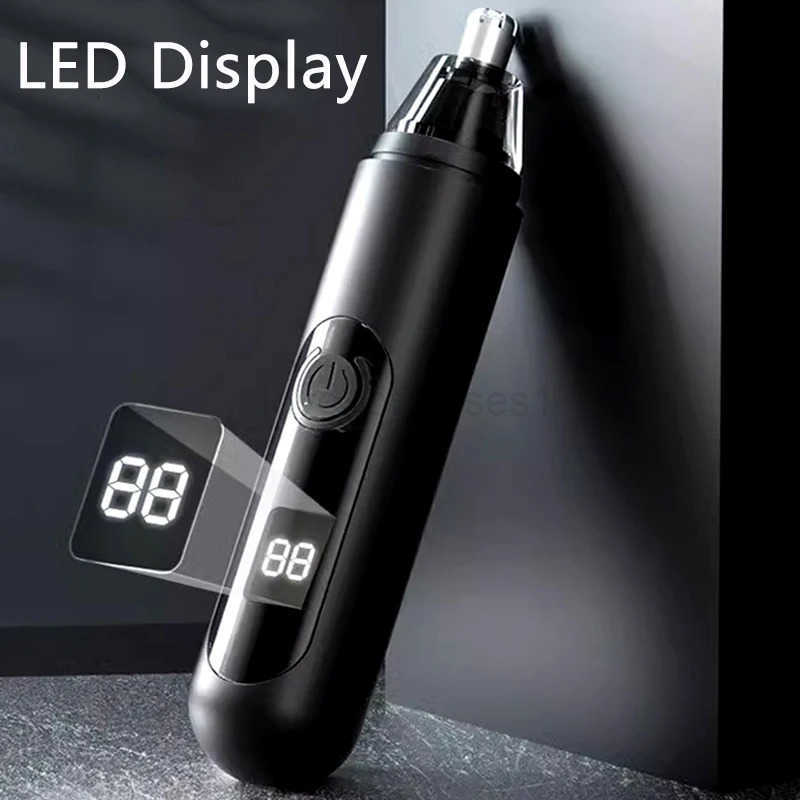 Nose Hair Trimmer Professional Electric Portable Men Mini Nose Hair Trimmer USB Charging New High Quality ear nose trimmer Z251030