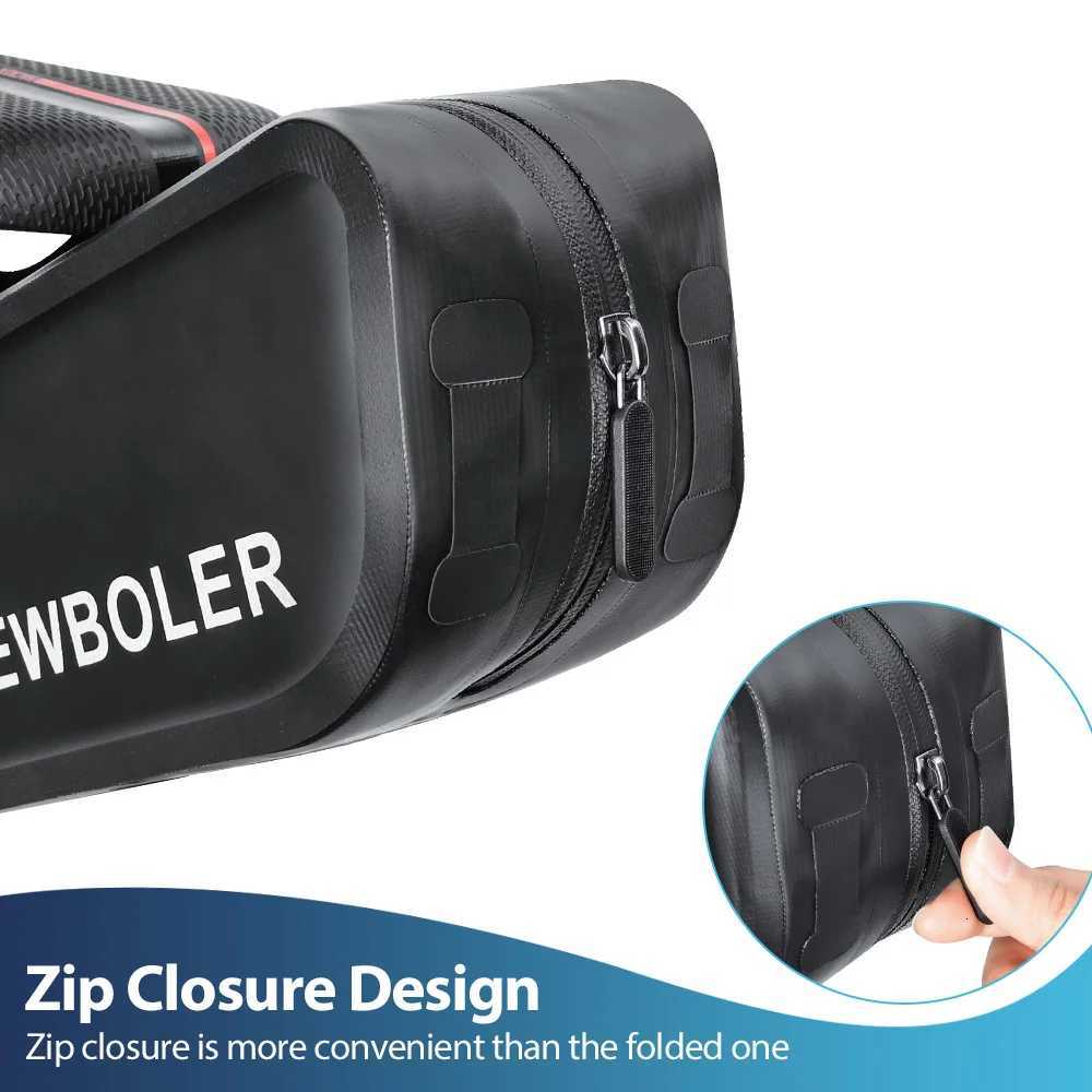 Bicycle Saddle Bag Knob Lock Full Waterproof 4L Bicycle Rear Bag MTB Road Cycling Seat Bag Bike Tail Pack Bike Accessories H251029