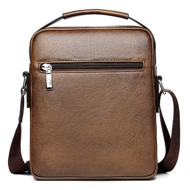Kangaroo Luxury Brand Men Sling Bag Leather Side Shoder Bag For Men Husband Gift Business Messenger Crossbody Bag M Handbag Y251011