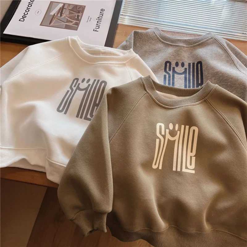 Boys Hoodies Sweatshirts CottonTops Outwear 2023 Scoop Spring Autumn Kids Sport Uniforms Childrens ClothingT251030