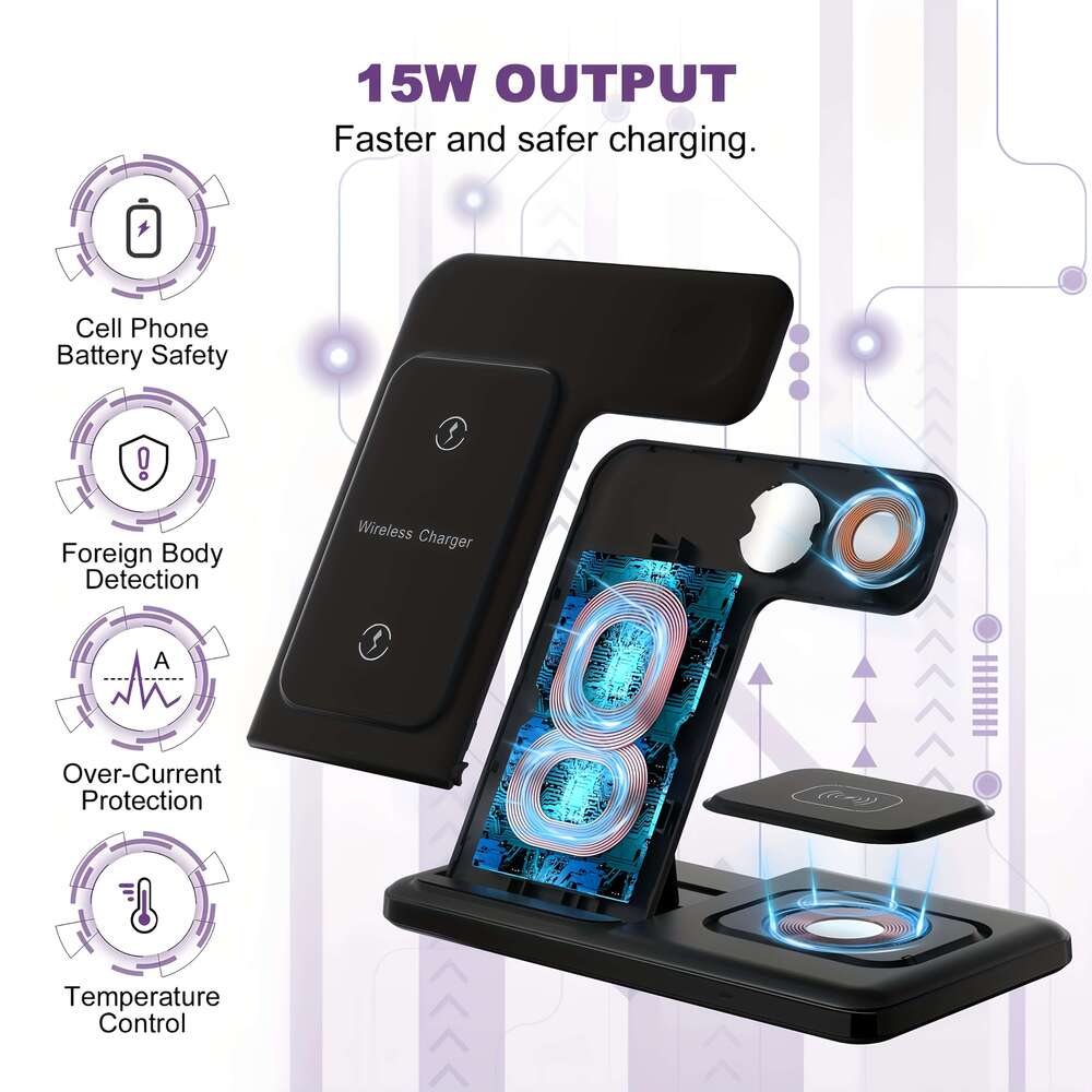 Famous Brand In Wireless Charging Station Compatible With Pro Max Watch Series And Ultra Models