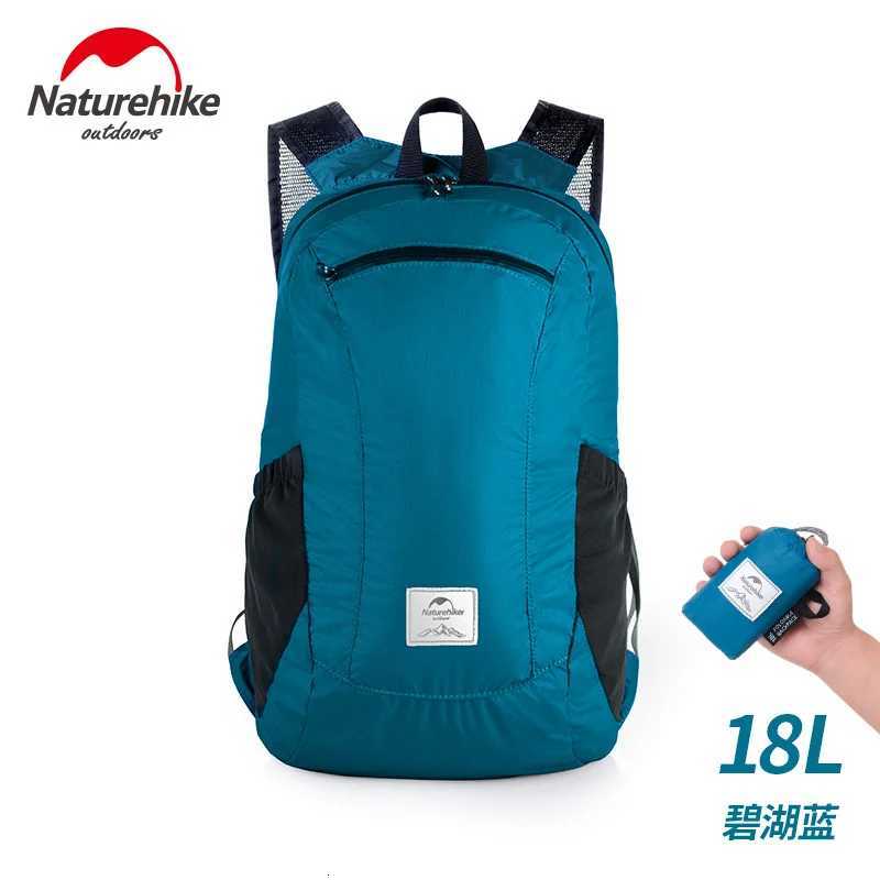 Naturehike Ultralight Folding Backpack Outdoor Waterproof Backpack Mountaineering Skin Pack Travel Sports School Bag H251029