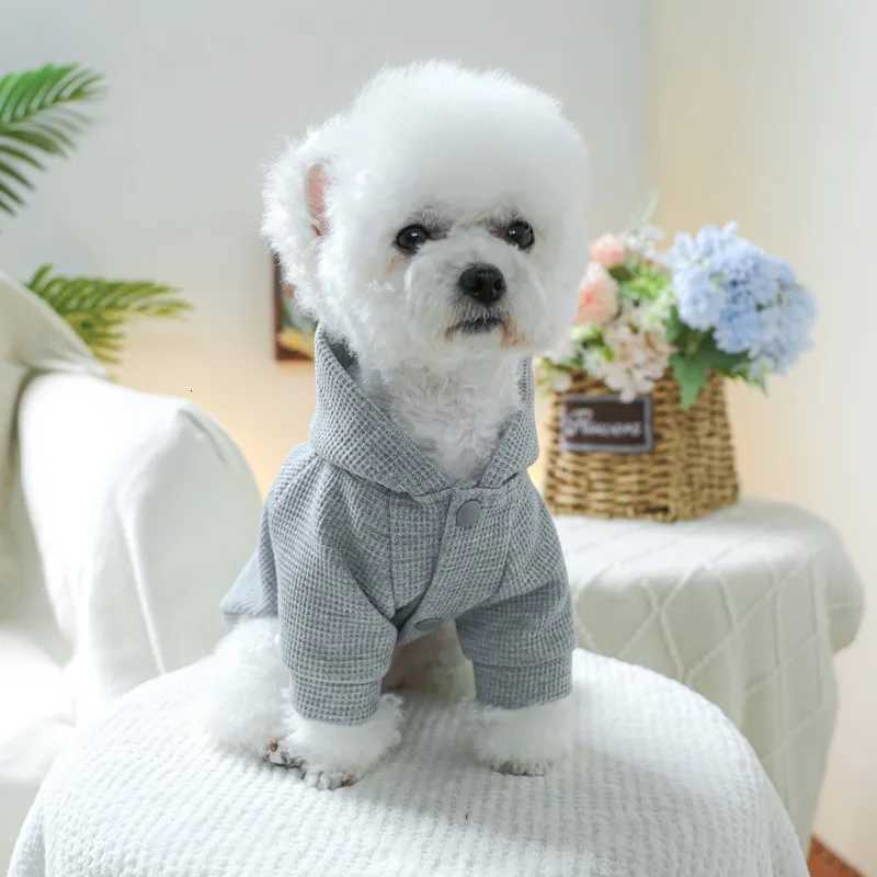 Cozy Letter Dog Hoodies Boston Breathable Pet Hat Coat Handsome Dog Clothes Cute Puppy Sweatshirt Pet Clothes Home Accessories C251030