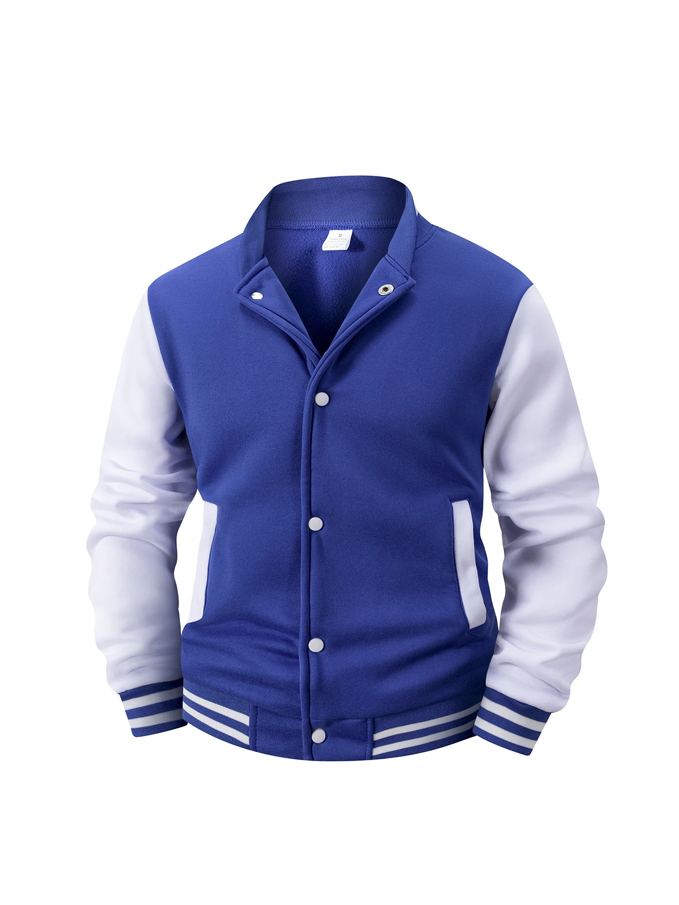 Baseballs Jackets Fashion Quality Patchwork Color Button Leather Sleeve Sports Coat Men Fleece Baseball Jacket Coats 251028