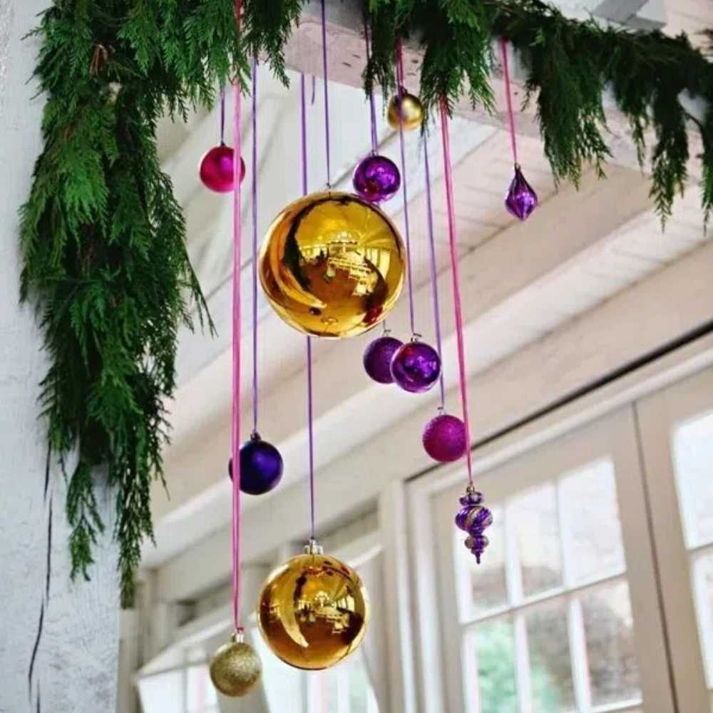 3pcsChristmas decorations Ball 15cm Decorative Ornaments Ideal For Shopping Malls And Hotels Christmas Colorful Ball Decorations C251030