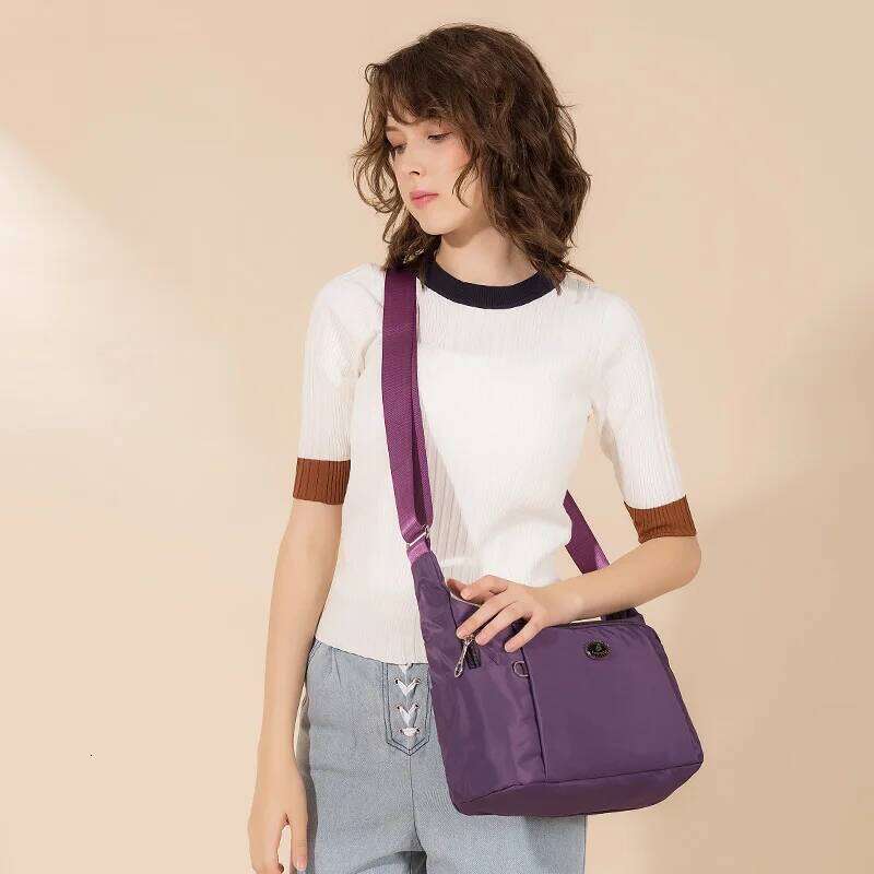 Fouvor Crossbody For Women 2025 Trend Canvas Large Shoulder Oxford Fashion Casual Travel Office Female Bags 2786-03