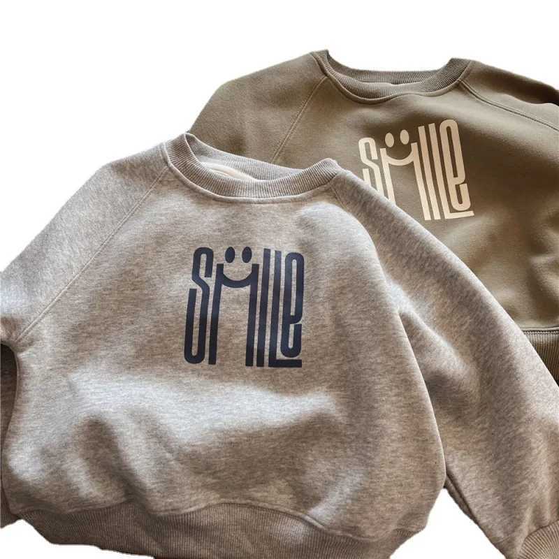 Boys Hoodies Sweatshirts CottonTops Outwear 2023 Scoop Spring Autumn Kids Sport Uniforms Childrens ClothingT251030