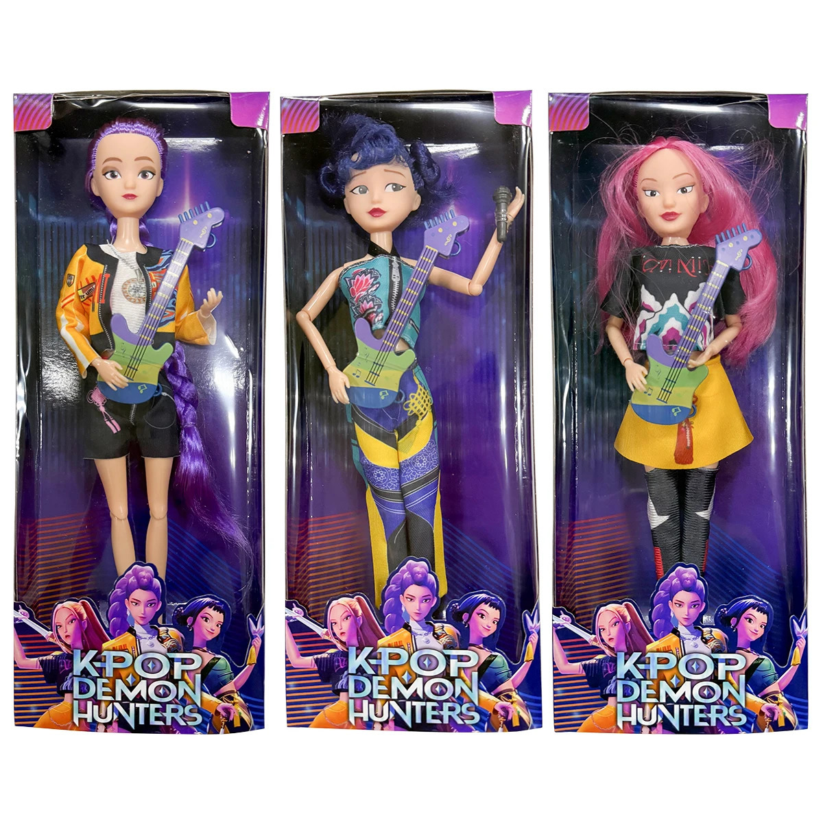 Anime KPop Demon Hunters Doll Vinyl Toy Rumi Mira zoi Character vinyl mask figurine Birthday Gift Fan Club Gifts 251029