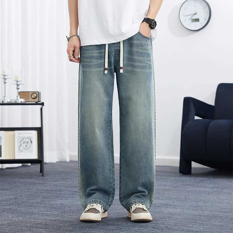 Pattern Punk Street Style Ripped Skinny Jeans Men Vintage Wash Solid Denim Trouser Mens Casual Slim Fit Pencil Denim Holes Pants J251030