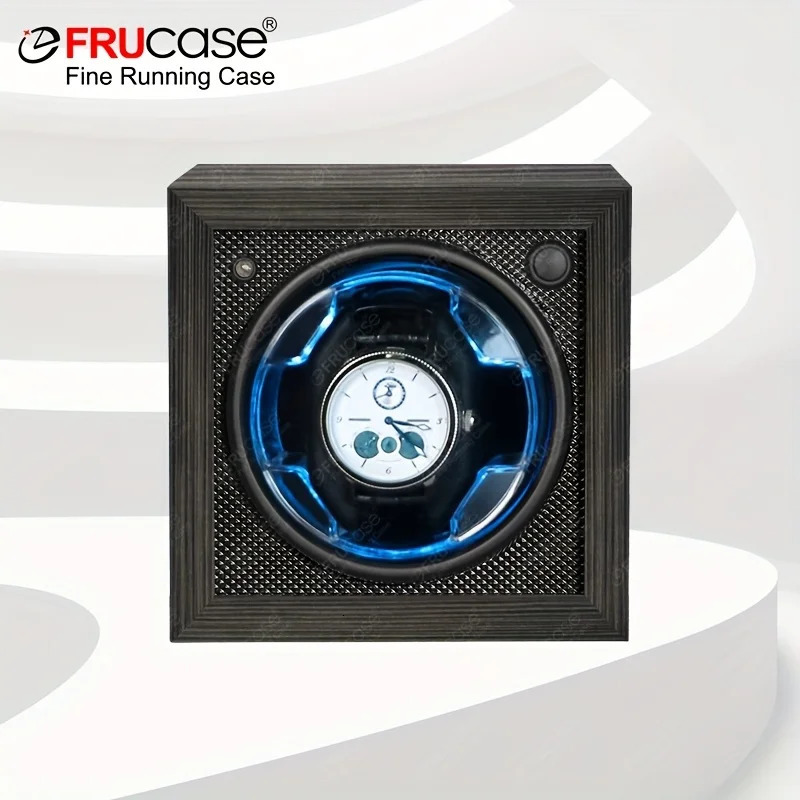 FRUCASE Watch Winder for automatic watches watch box automatic winder Mini style can be placed in a safe Box or drawer i251029