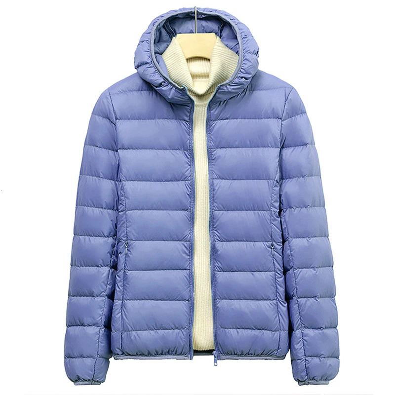 Women Winter Jackets Ultra Light White Duck Down Coat Female Puffer Parkas Portable Windproof Down Coat Packable Outerwear 251023